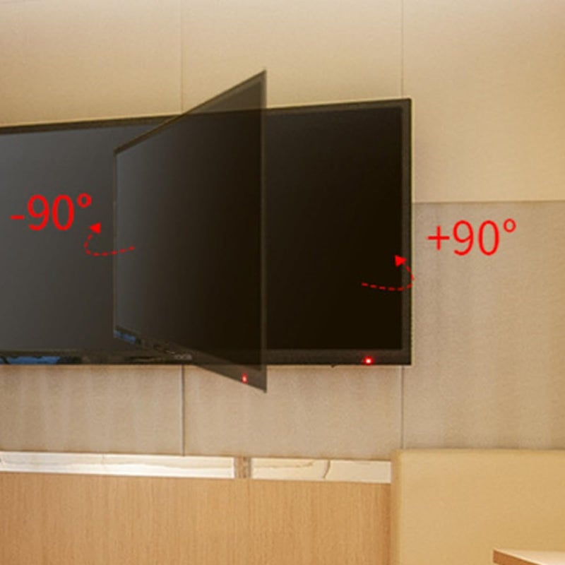 Adjustable Tv Monitor Wall Mount Bracket, Extendable 14-42 Inch with Swivel and Tilt, Multi-Angle Tv Wall Hanger for Living Room and Office Flat Screen Displays - Image 4
