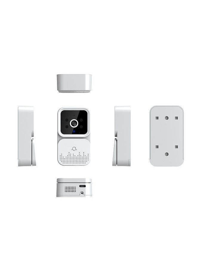 Generic - Smart Video Doorbell Wireless HD Camera IR Alarm Security Door Bell Wi-Fi Intercom for Home Apartment APP：ulooka - Image 1