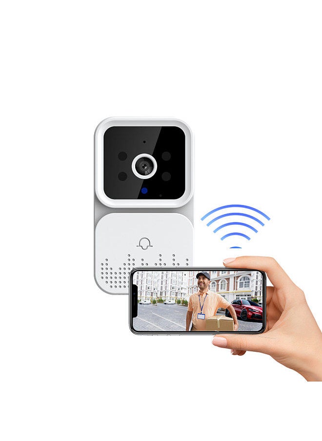 Generic - Smart Video Doorbell Wireless HD Camera IR Alarm Security Door Bell Wi-Fi Intercom for Home Apartment APP：ulooka - Image 1