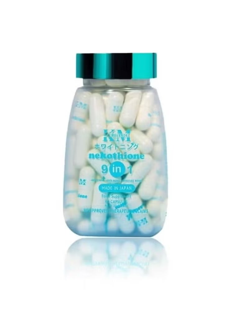 KM Nekothione 9 in 1 Whitening 500mg/ 60 capsules - Image 1