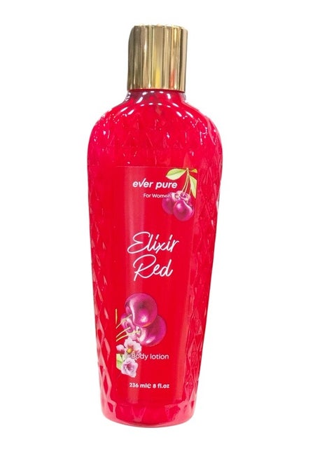 BODY LOTION ELIXIR RED 236ML