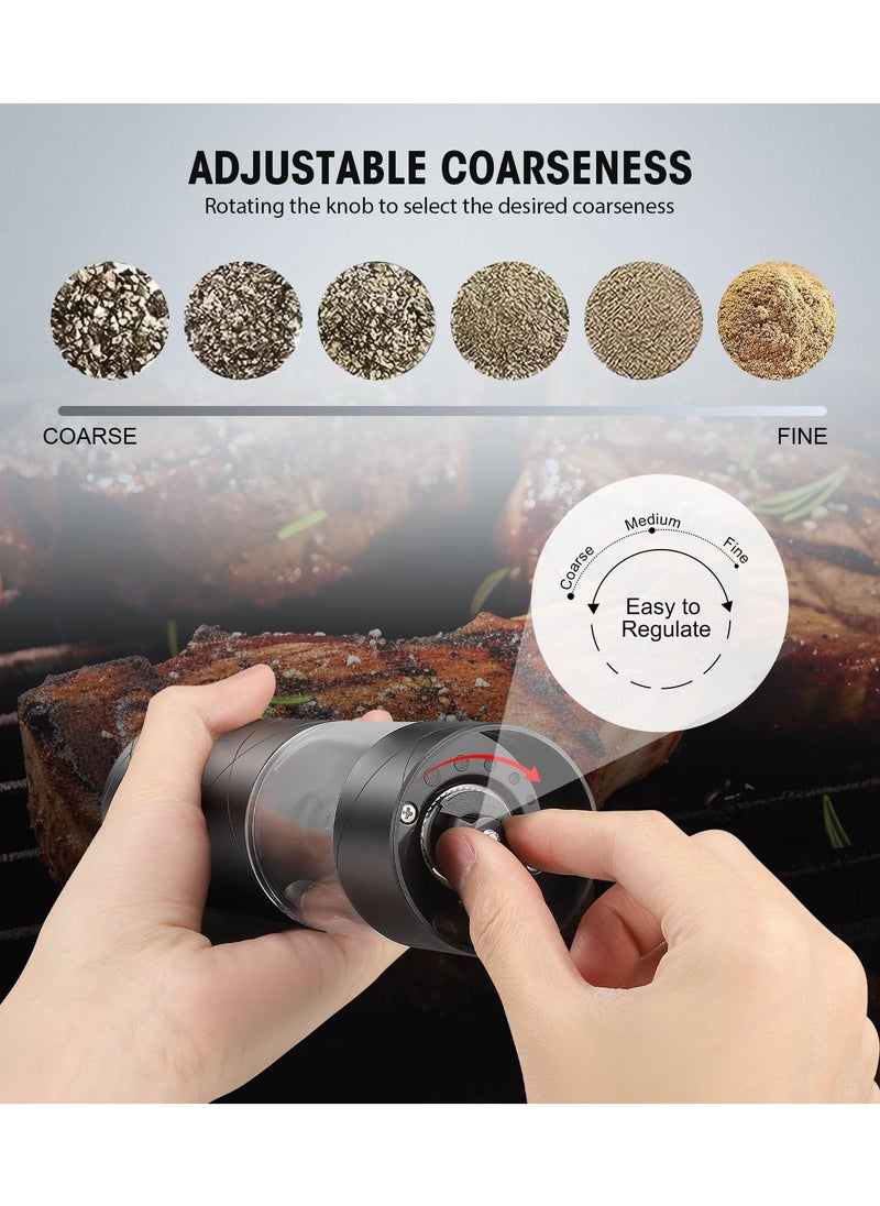 OULIYO - Coffee Bean Mill Portable Electric Coffee Grinder Rechargeable Black USB C - Image 1