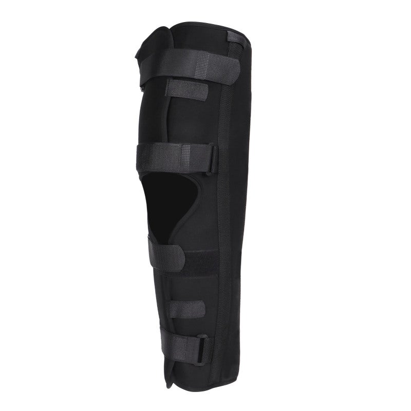 Knee Immobilizer Brace Size S 4 Steel Plate Brackets Strong Knee Support - Four Adjustable Straps Comfortable Knee Brace for Knee Sprains Post Surgery Recovery - Image 1