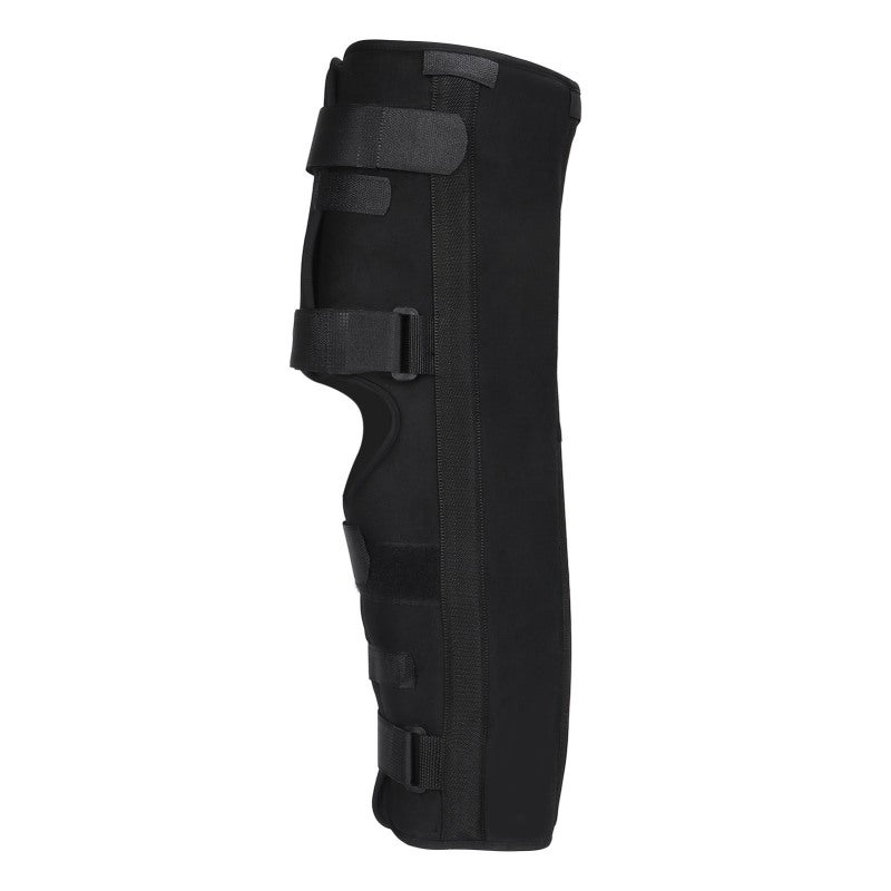 Knee Immobilizer Brace Size S 4 Steel Plate Brackets Strong Knee Support - Four Adjustable Straps Comfortable Knee Brace for Knee Sprains Post Surgery Recovery - Image 4