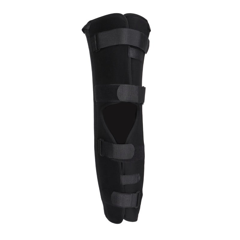 Knee Immobilizer Brace Size S 4 Steel Plate Brackets Strong Knee Support - Four Adjustable Straps Comfortable Knee Brace for Knee Sprains Post Surgery Recovery - Image 3