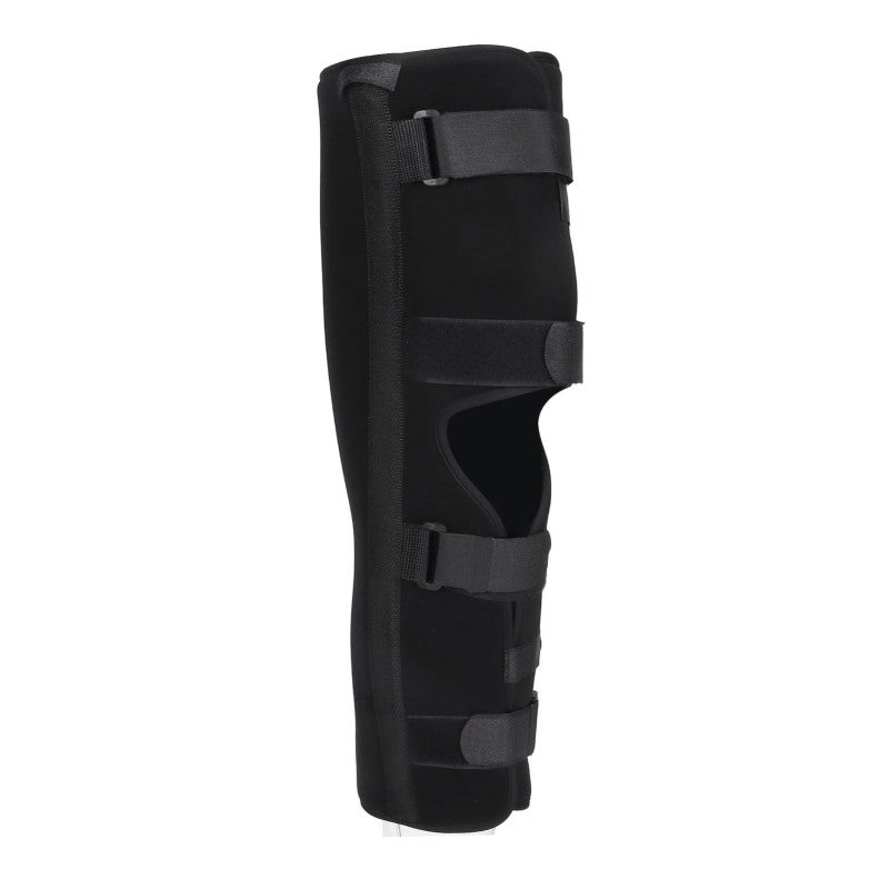 Knee Immobilizer Brace Size S 4 Steel Plate Brackets Strong Knee Support - Four Adjustable Straps Comfortable Knee Brace for Knee Sprains Post Surgery Recovery - Image 5