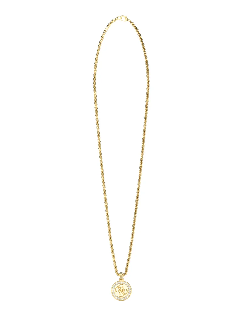 GUESS Rebel Knight Logo Necklace