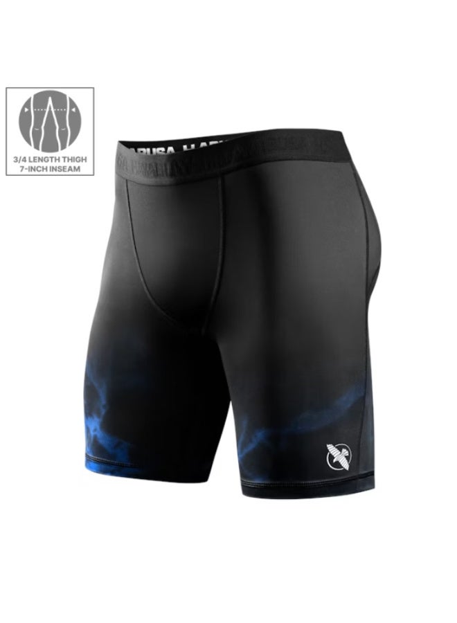 HAYABUSA UFC BJJ MENS VALE TUDO SHORTS BLUE - Image 1