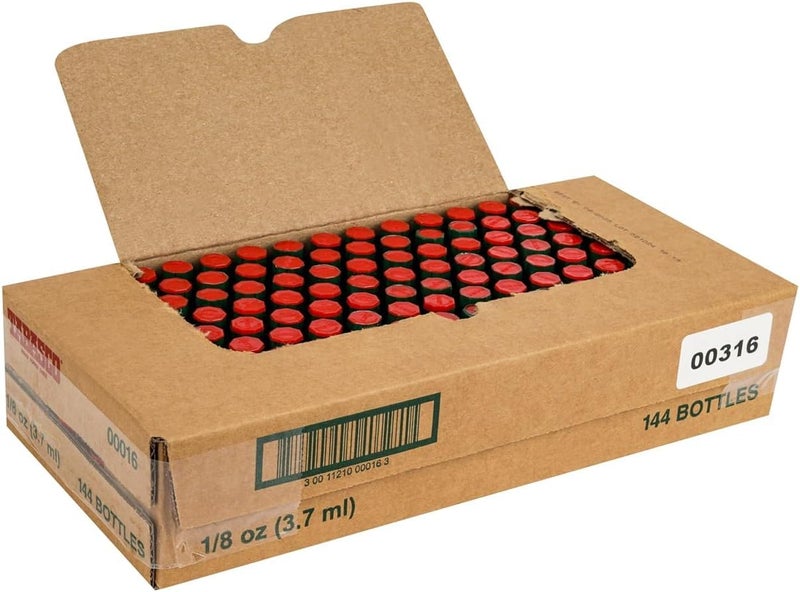 Tabasco Red Pepper Sauce Miniature, 3.7 ml, Pack of 144 - Image 2