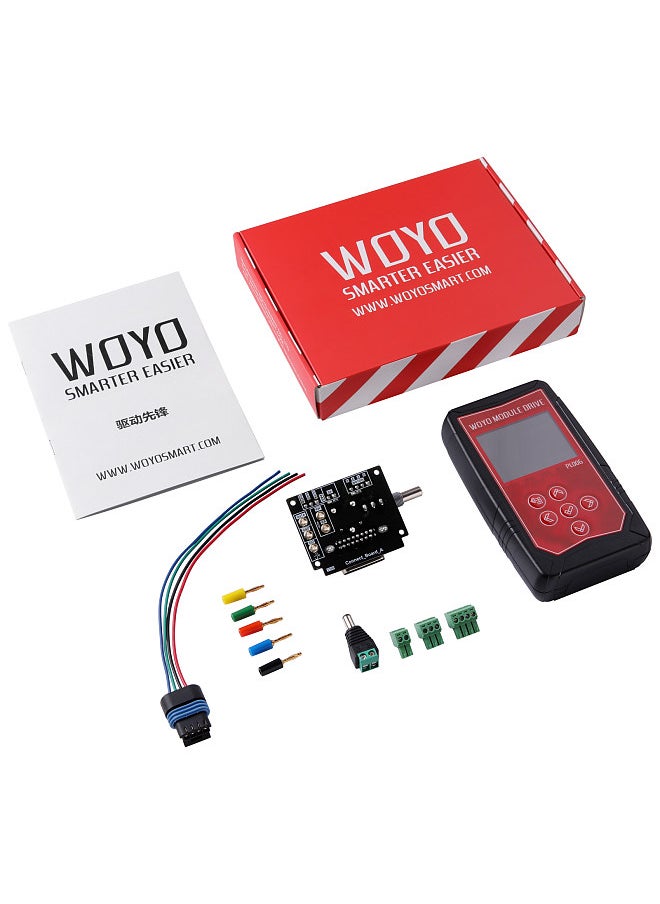 Generic - WOYO PL006 Module Drive Automobile 12 V Vehicle Injectors Car Fault Detect Drive Simulator Solenoid Valves Stepper Motor Auto Signal Simulator Ignition Coil Tester with 4.5inch LCD Screen - Image 1
