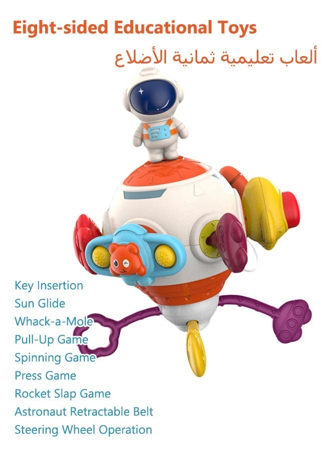 Baby  Montessori Toy,Baby  Early Education Toy,Baby Sensory Montessori Toys For Toddlers 1-3,Activity Cube for Baby, Baby Toy Ball, Baby Birthday Gift, Boy And Girl Education And Learning Toy - Image 1