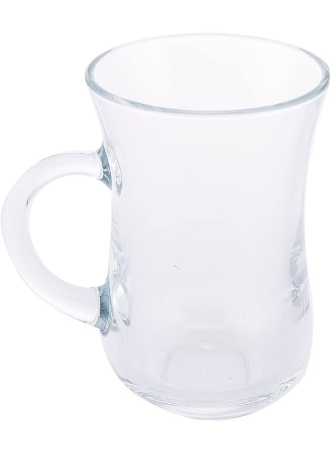 AKDC AKDC Pasabahce 3Pcs Mug L(7CM) XW(7CM) XH(10CM) Transparent  - Image 3