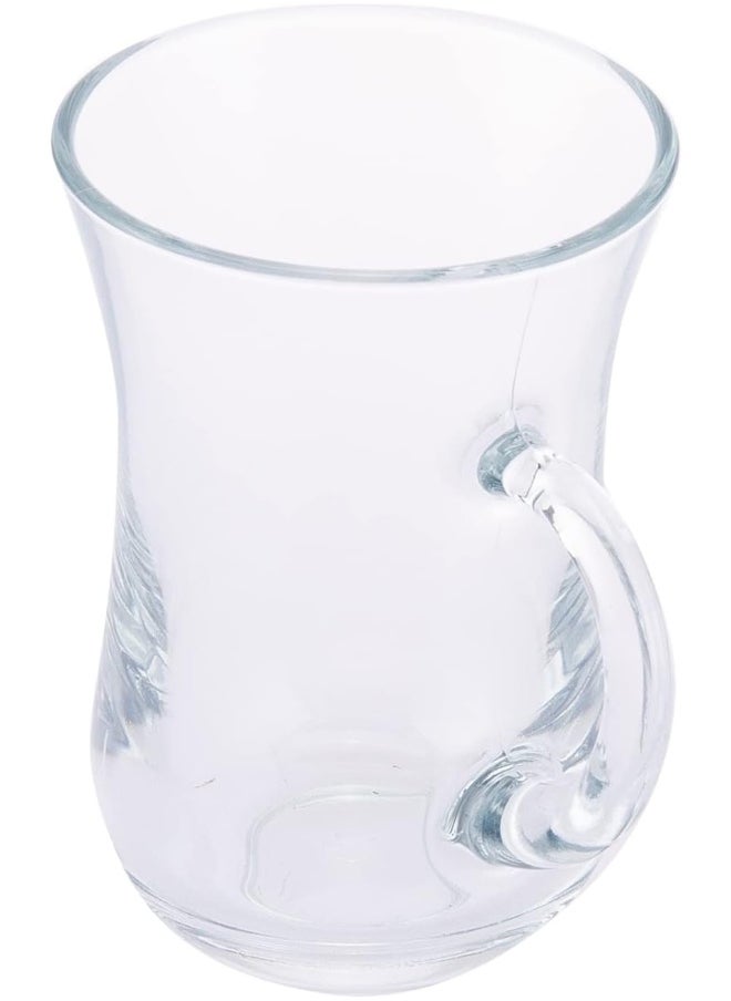 AKDC AKDC Pasabahce 3Pcs Mug L(7CM) XW(7CM) XH(10CM) Transparent  - Image 2