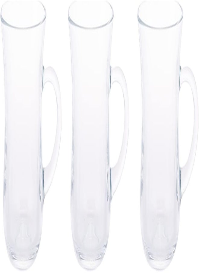 AKDC AKDC Pasabahce 3Pcs Mug L(7CM) XW(7CM) XH(10CM) Transparent  - Image 5