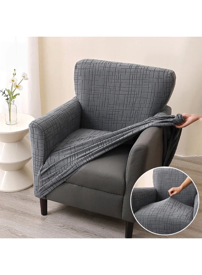 Stretch Single Sofa Cover Elastic All-inclusive Couch Slipcover Anti-scratch Dustproof For Living Room Single Seat Sofa Decoration - Image 1