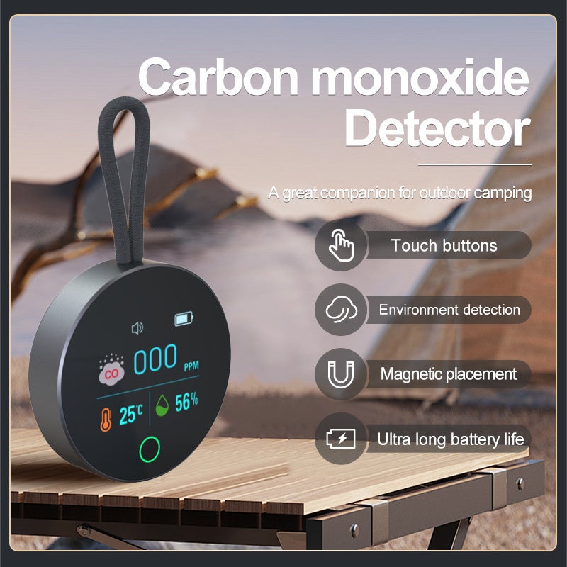 Carbon Monoxide Detector for RVs, Camping, and Home - CO Monitor for Air Quality - Image 1