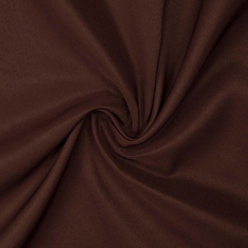 جي دي مودا مفرش طاولة مستطيل من جي دي مودا - 70 × 120 بوصة | مفرش طاولة مستطيل بلون الشوكولاتة من البوليستر القابل للغسل | مثالي لطاولة البوفيه والحفلات وعشاء العطلات وحفلات الزفاف وحفلات استقبال المولود - Image 4
