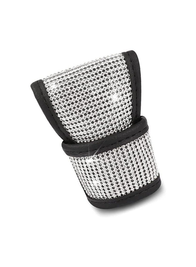 GEAR KNOB COVER W/DIAMOND, BLACK 028