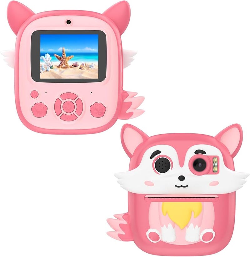 Blue Instant Print Camera for Kids Educational Outdoor Photography Birthday Gift - Image 5