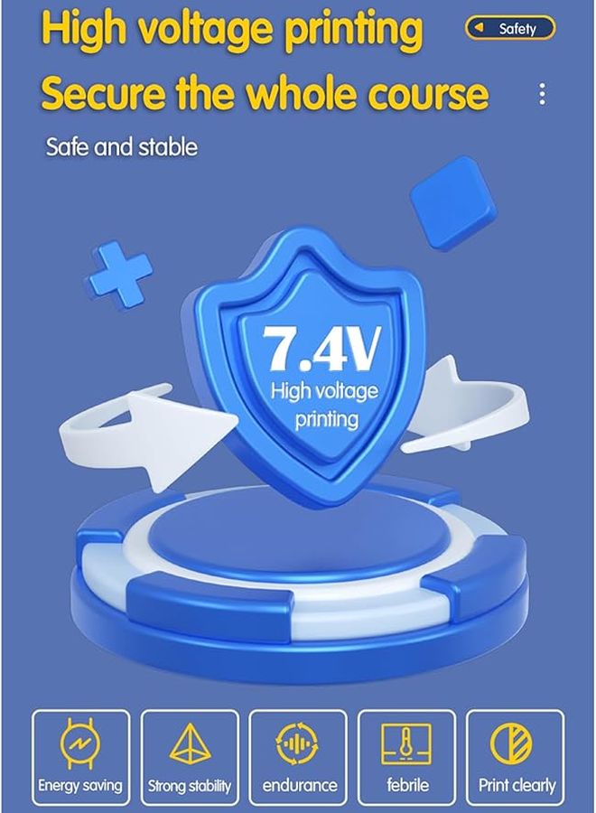 Blue Instant Print Camera for Kids Educational Outdoor Photography Birthday Gift - Image 4