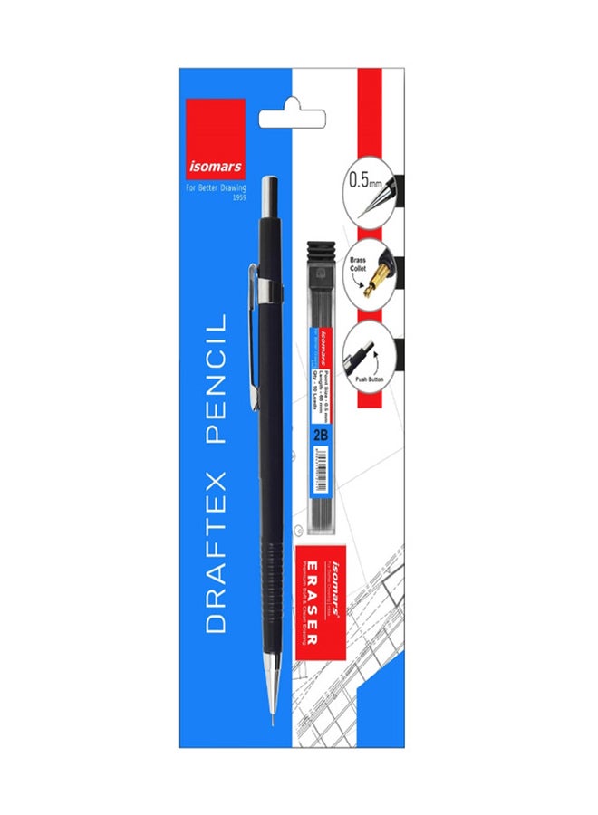Isomars قلم رصاص ميكانيكي - 0.5 مم - درافتيكس