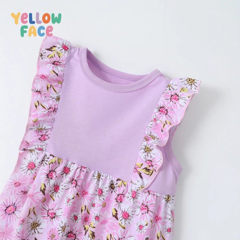 Girls Cartoon Lace Princess Dress Round Neck Summer 2026 - Image 3