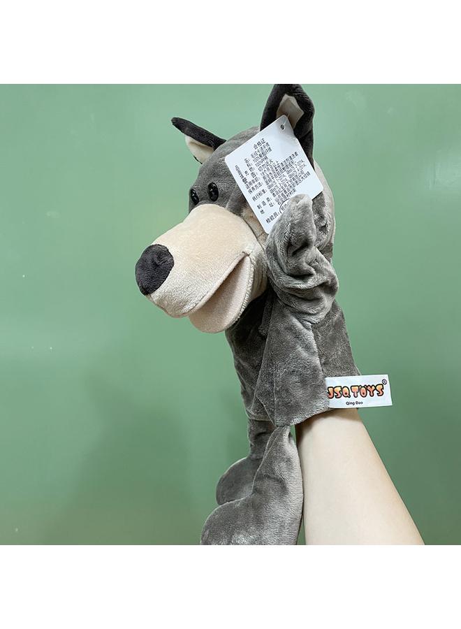 Bluejw New Large Mouth-opening Animal Hand Doll Giant Panda Export Plush Doll Doll Hot Sale - Image 1