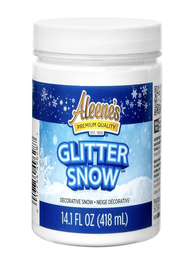 Aleene's Glitter Snow Glue, Fake Snow Effect with Sparkling Finish, Ideal for All Decor Crafts, 14 oz - Image 1