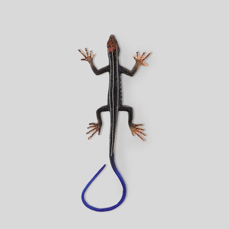 NUOBESTY Artificial Lizard Animal Plaything Plastic Simulation Animal Model for Kids Early Education Halloween Party Trick Toy Potted Plant Decoration - Image 2