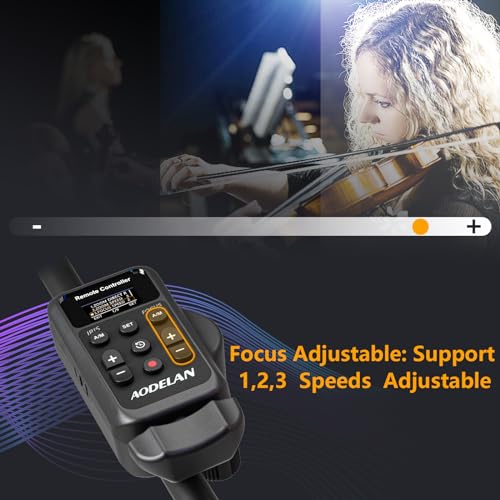 AODELAN Wireless Camcorder Lanc Zoom Controller, Wired Remote Control with 2.5mm Jack Cable, IRIS, Focus, Video Recording and Zoom Commander with Lanc or Remote Terminal for Canon XL1S XL2 XHA1 /Sony NX5C - Image 4