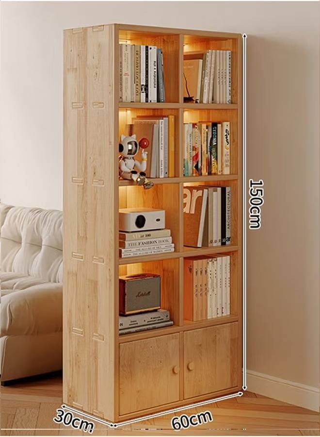 NKX Multi-Layer Storage Bookshelf Rack Stylish Living Room Home Storage & Display Cabinet  - Image 2