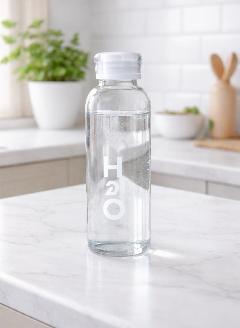 زجاجة مياه زجاج 1 لتر - Image 1