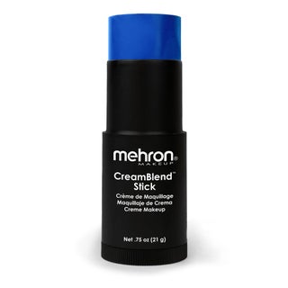 Mehron Makeup CreamBlend Stick | Face Paint, Body Paint, & Foundation Cream Makeup | Perfect for Halloween .75 oz (21 g) (Blue) - pzsku/Z5AC68ED53E41AA291EEBZ/45/1754676259/56d16f69-0b9b-4ca3-ab08-da308196c2f2