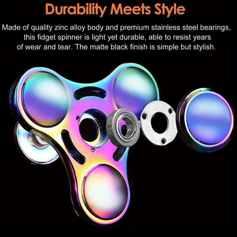 Metal Spinner Finger Sensory Toy Cobra Party Favor Gift - Image 3