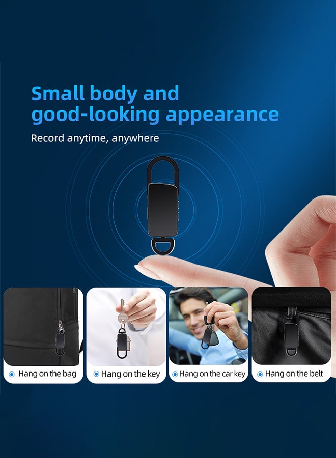 Digital Voice Activated Recorder with Triple Noise Reduction, 64GB Storage for Meeting, Lecture, 768 Hours Recording Time, Playback Function. - Image 4