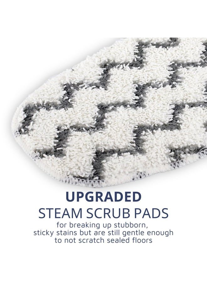 F Flammi Heavy-Duty Steam Mop Replacement Pad for PurSteam ThermaPro 10-in-1, Microfiber Washable Reusable Pads by F Flammi (4 Pack) - Image 2