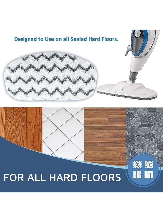 F Flammi Heavy-Duty Steam Mop Replacement Pad for PurSteam ThermaPro 10-in-1, Microfiber Washable Reusable Pads by F Flammi (4 Pack) - Image 4