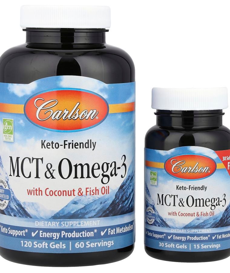 MCT & Omega-3 150 Free Soft Gels