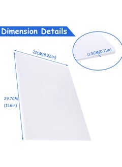 Foam Board A4 White 3mm 10pcs - Polystyrene Sheets (21x29.7cm) for School Projects, Displays, Wedding Crafts - pzsku/Z5AC6D7BBE926F6F416B0Z/45/_/1739528175/504330fa-e3b5-40eb-b4a7-a2c639e9c150