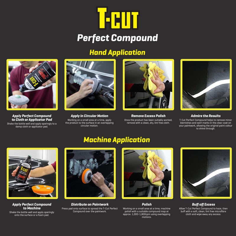 T-Cut Perfect Compound Ultimate Color and Clarity Restorer, 17 Fl Oz - Image 5