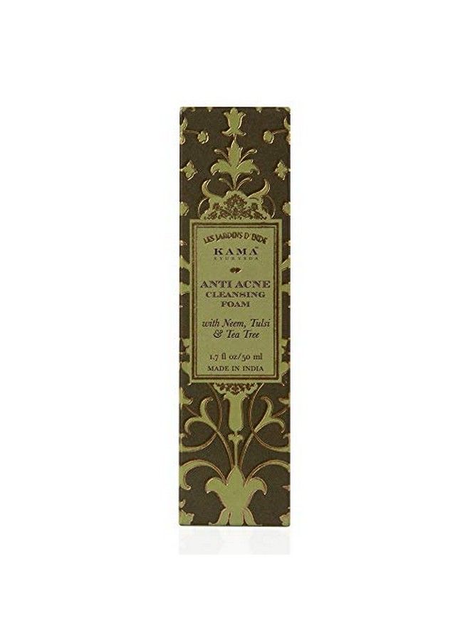 Kama Ayurveda Anti Acne Cleansing Foam 50Ml - Image 4