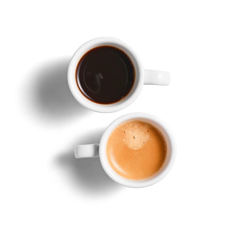 Stylusella 25 oz  75 ml Pure White Ceramic Espresso Cups Set of 2 Demitasse Espresso Mugs SSE11416