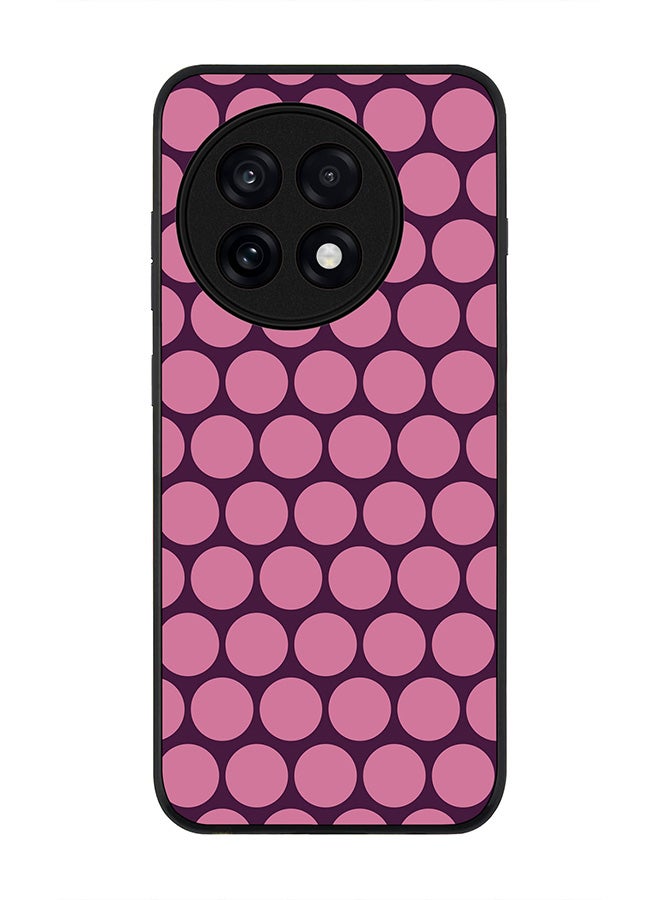 Stylizedd For OnePlus 13R / Ace 5 Pro Case,Slim fit Camera Protection, Shockproof Thin Phone cover  - Purple Honeycombs