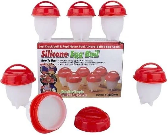 Rennway Silicone Egg Boiler Set of 6
