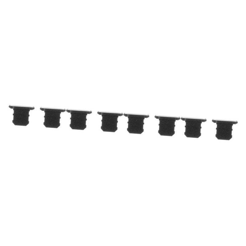 8Pcs Alloy USB Port Plugs Dust Protector Sturdy Sleeve Set - Image 2