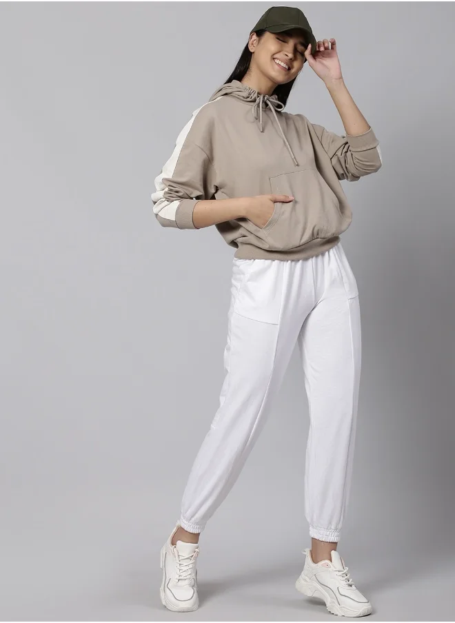 هاي ستار Women DARK BEIGE Sweatshirts