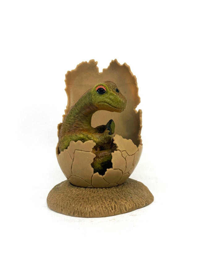 لعبة نموذج ديناصور محاكاة للأطفال Tyrannosaurus Xunraptor Dragon Dinosaur Egg لعبة مجسمة صلبة مصنوعة يدويًا - اللون: JZD مثلث Dragon Egg Color Box - Image 5