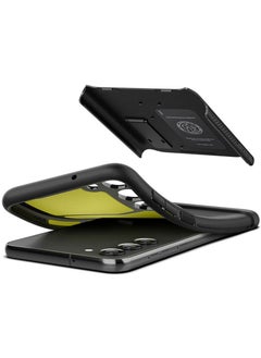 Spigen غطاء حماية سليم ارمور مع حامل لهاتف سامسونج جالكسي S23 بلس - أسود  - Image 5