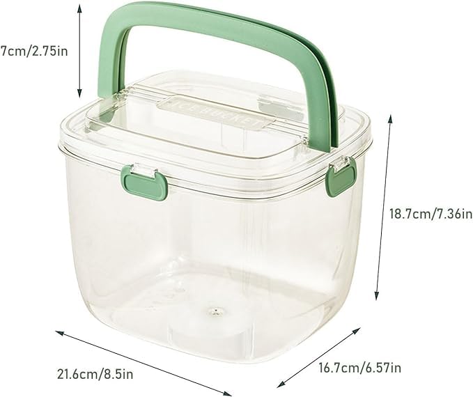 Calyrex Ice Cubes Ice Ball Mold Ice Cube Storage Box Refrigerator Ice Organizer Box Large Capacity Ice Cube Kitchen Accessories Maker - Image 2