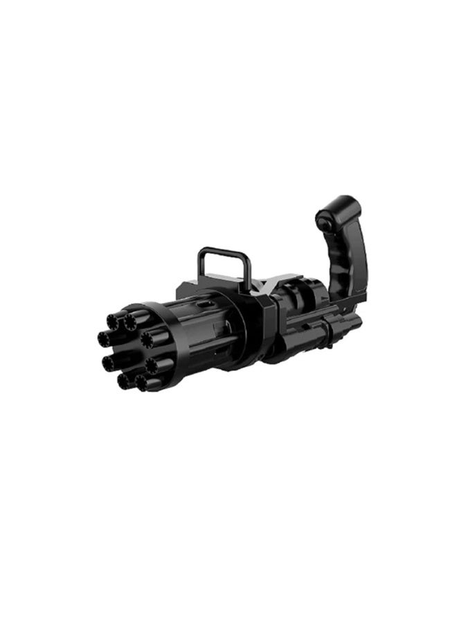 8-Hole Huge Amount Bubble Maker Gatling Gun East To Operate 3AA Batteries